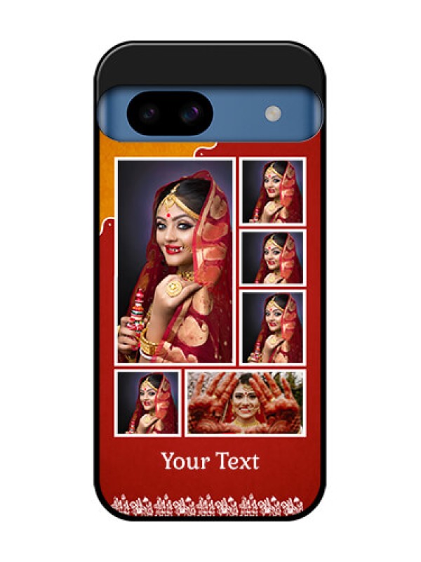Custom Google Pixel 8A 5G Custom Metal Phone CaseWedding Pic Upload Design
