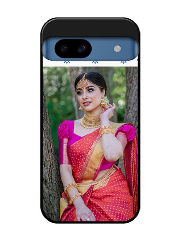 Custom Google Pixel 8A 5G Custom Metal Phone CaseSnow Pattern Design