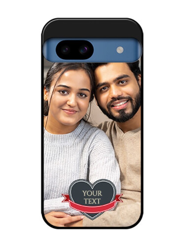 Custom Google Pixel 8A 5G Custom Metal Phone CaseJust Married Couple Design