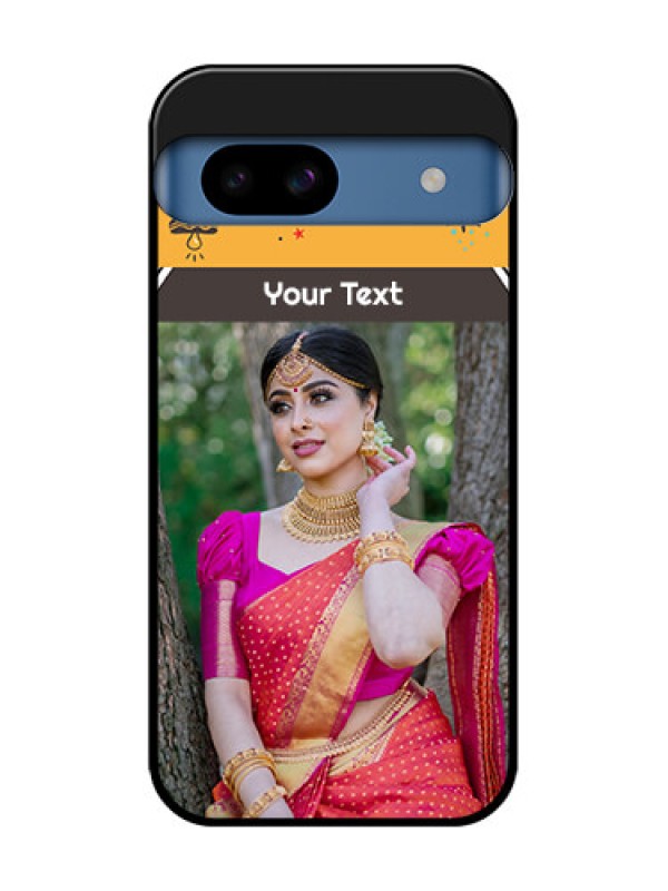 Custom Google Pixel 8A 5G Custom Metal Phone CaseWith Family Picture And Icons