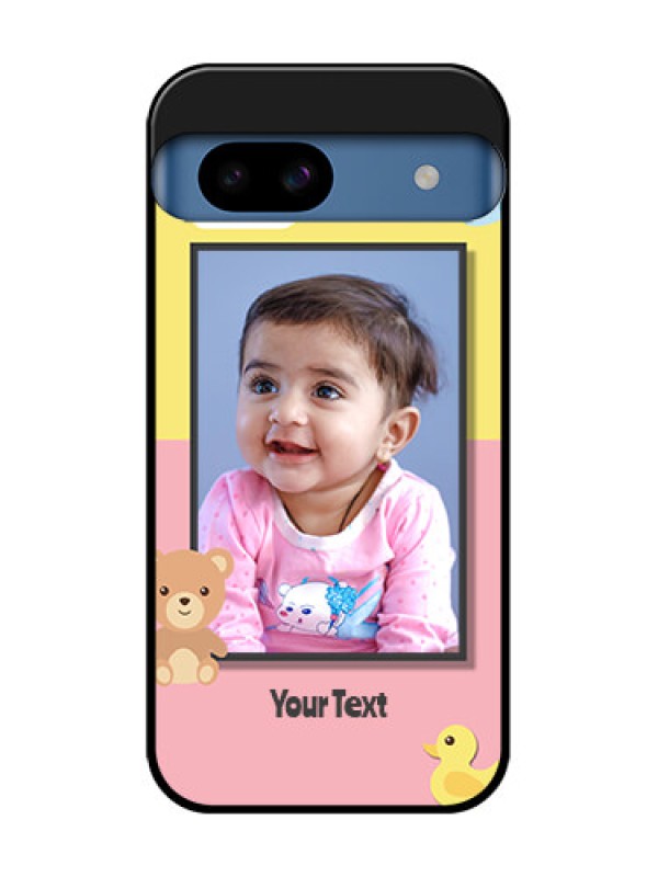 Custom Google Pixel 8A 5G Custom Metal Phone CaseKids 2 Color Design