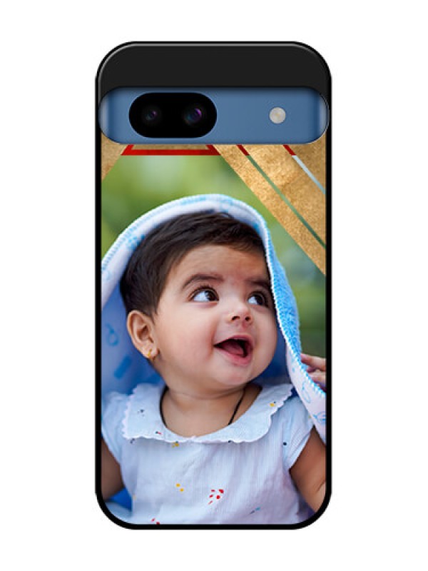 Custom Google Pixel 8A 5G Custom Metal Phone CaseGradient Abstract Texture Design