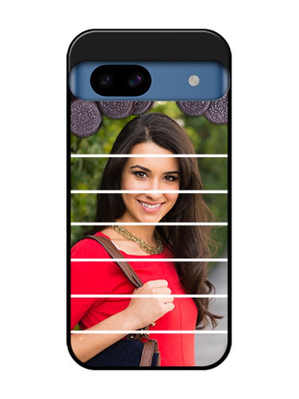 Custom Google Pixel 8A 5G Custom Metal Phone CaseWith Oreo Biscuit Design