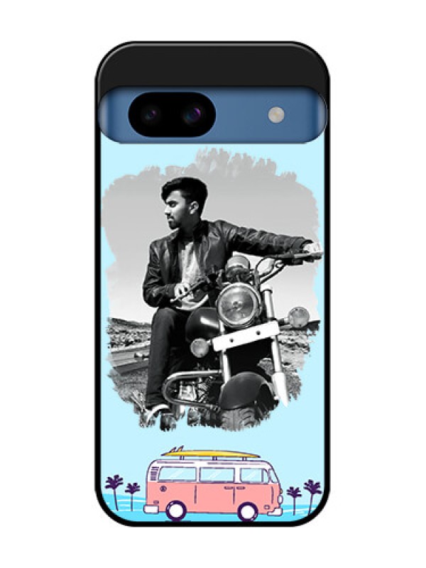 Custom Google Pixel 8A 5G Custom Metal Phone CaseTravel and Adventure Design