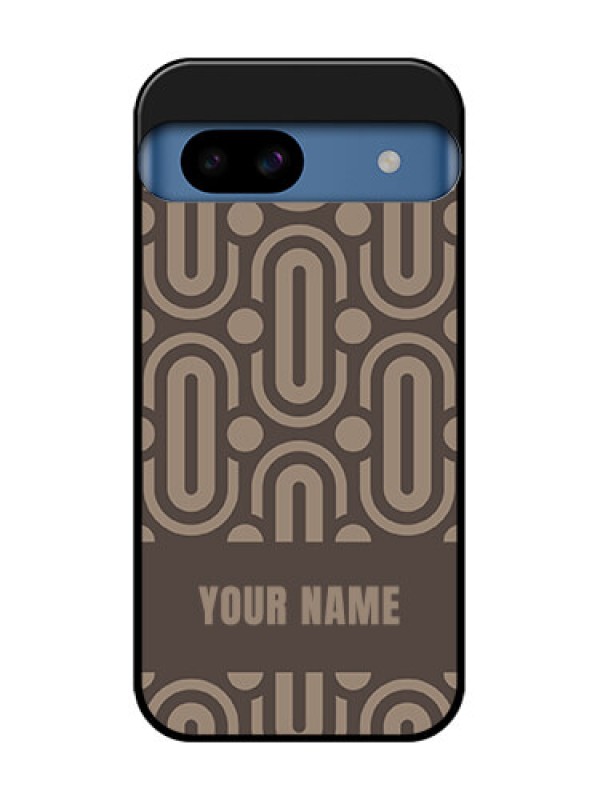 Custom Google Pixel 8A 5G Custom Metal Phone CaseCaptivating Zero Pattern Design