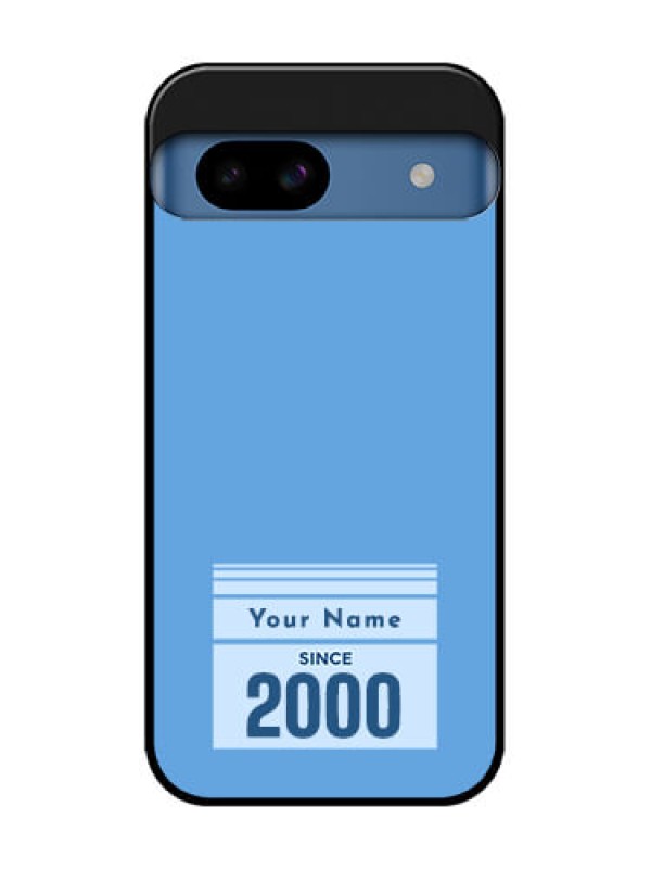 Custom Google Pixel 8A 5G Custom Metal Phone CaseCustom Year Of Birth Design
