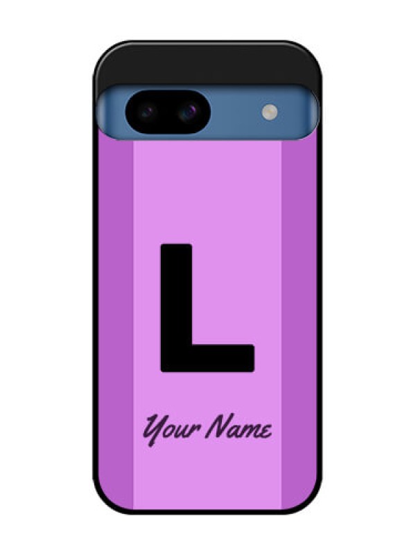Custom Google Pixel 8A 5G Custom Metal Phone CaseTricolor Custom Text Design