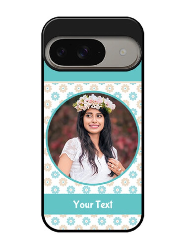 Custom Google Pixel 9 5G Custom Metal Phone Case - Beautiful Flowers Design