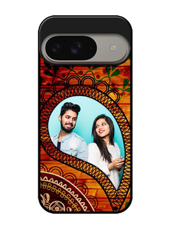 Custom Google Pixel 9 5G Custom Metal Phone Case - Abstract Colorful Design