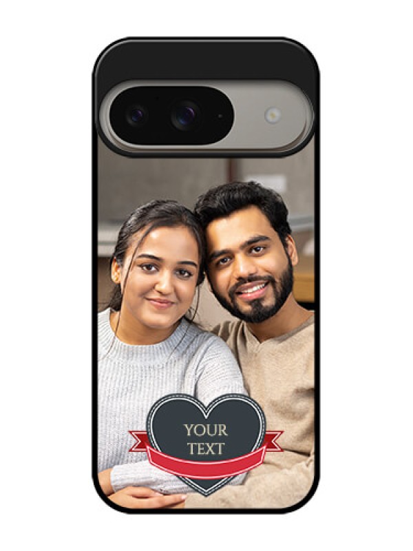 Custom Google Pixel 9 5G Custom Metal Phone Case - Just Married Couple Design