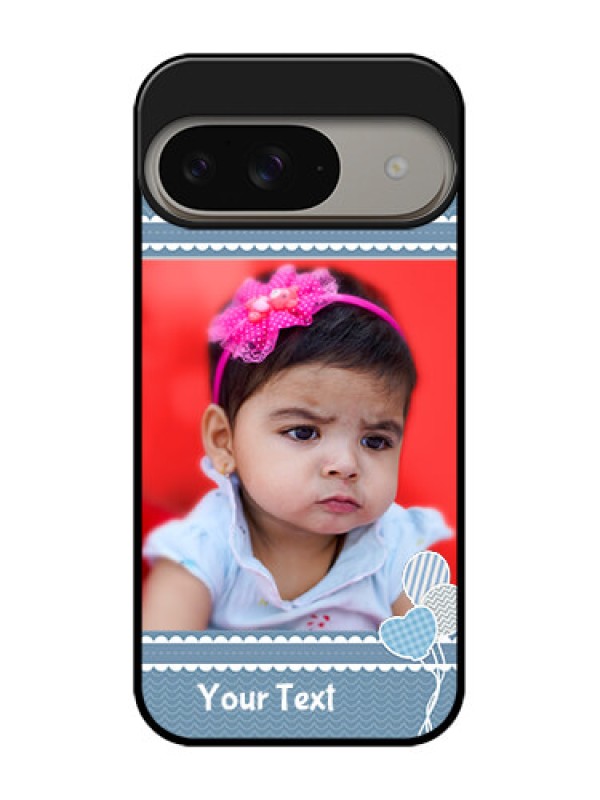 Custom Google Pixel 9 5G Custom Metal Phone Case - With Kids Pattern Design