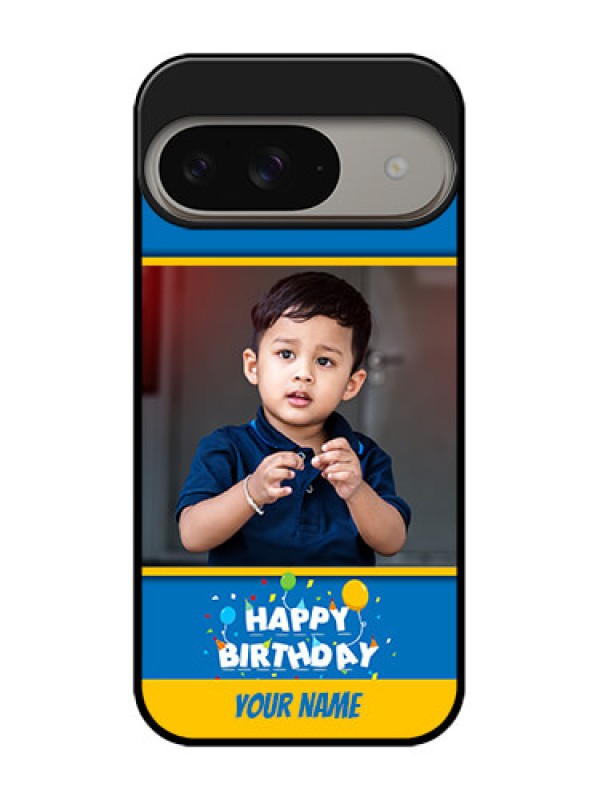 Custom Google Pixel 9 5G Custom Metal Phone Case - Birthday Wishes Design