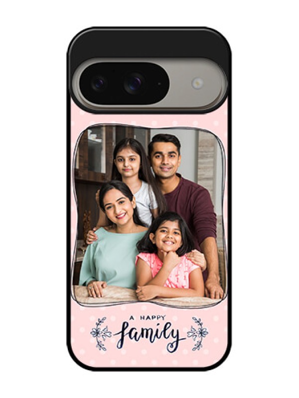 Custom Google Pixel 9 5G Custom Metal Phone Case - Family With Dots Design