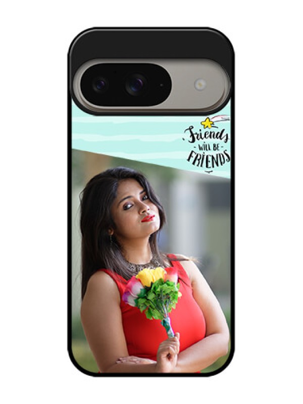 Custom Google Pixel 9 5G Custom Metal Phone Case - Friends Picture Icon Design