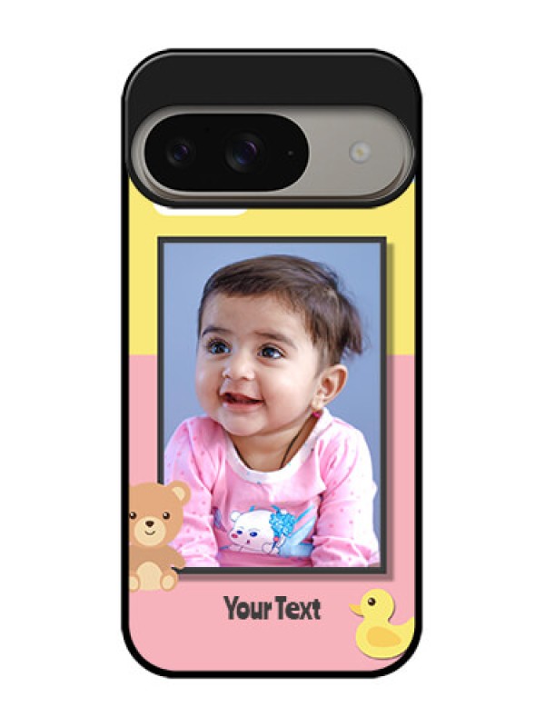 Custom Google Pixel 9 5G Custom Metal Phone Case - Kids 2 Color Design