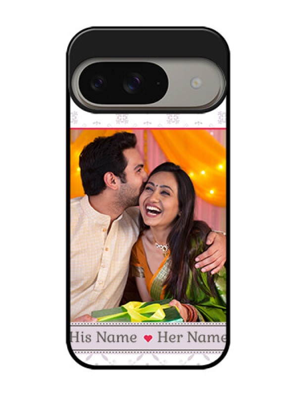 Custom Google Pixel 9 5G Custom Metal Phone Case - With Photo And Ethnic Design