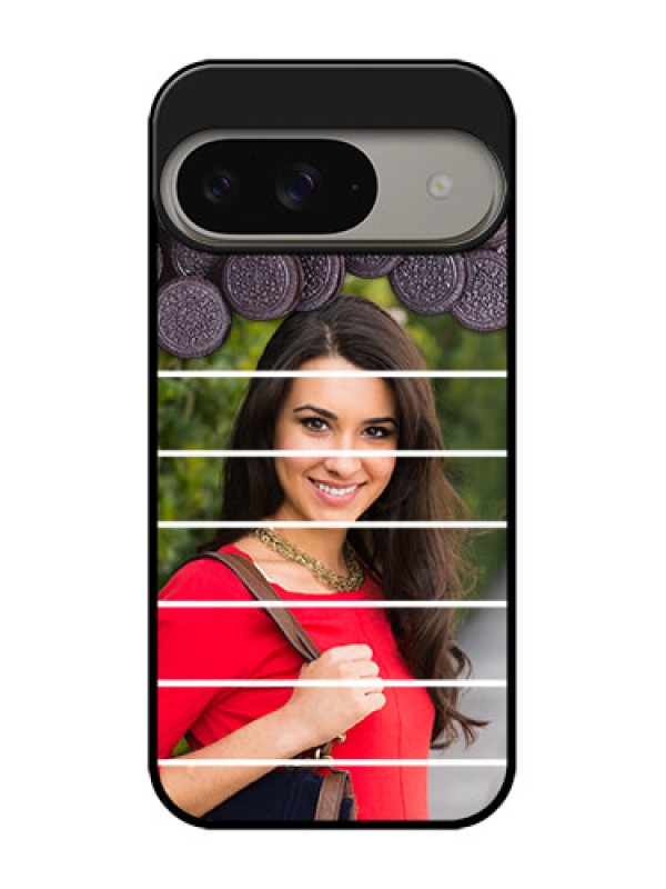 Custom Google Pixel 9 5G Custom Metal Phone Case - With Oreo Biscuit Design