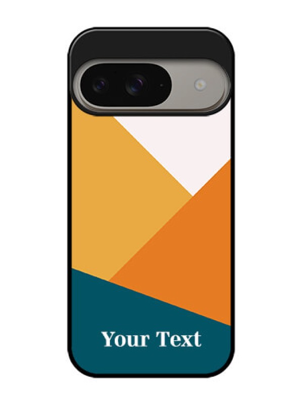Custom Google Pixel 9 5G Custom Metal Phone Case - Stacked Multi - Colour Design