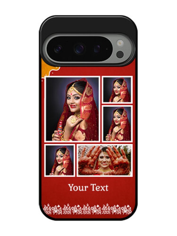 Custom Google Pixel 9 Pro 5G Custom Metal Phone Case - Wedding Pic Upload Design