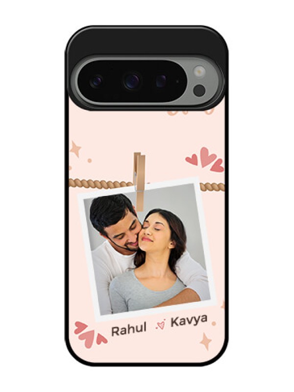 Custom Google Pixel 9 Pro 5G Custom Metal Phone Case - Forever And Ever Love Design