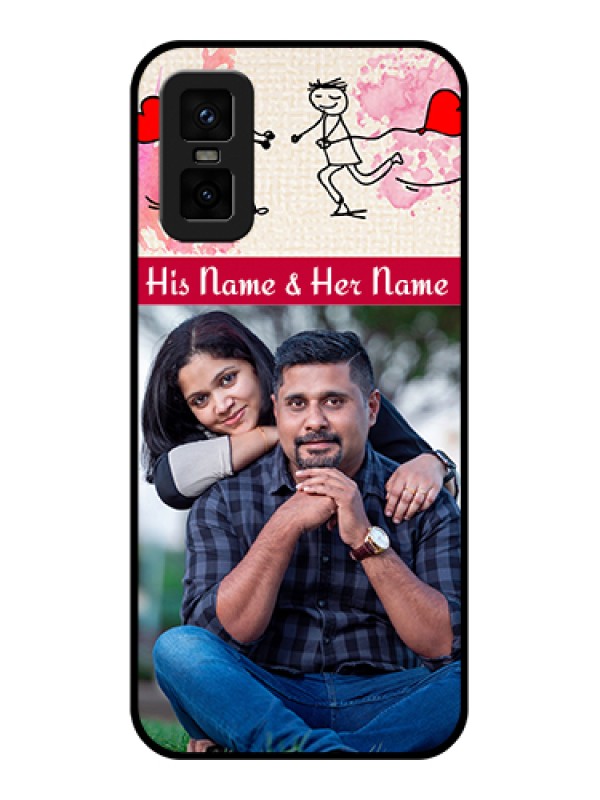 Custom infinix-gt-30-pro-5g Custom Metal Phone Case - You And Me Case Design