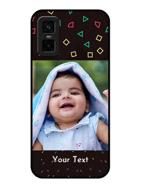 Custom infinix-gt-30-pro-5g Custom Metal Phone Case - With Confetti Birthday Design