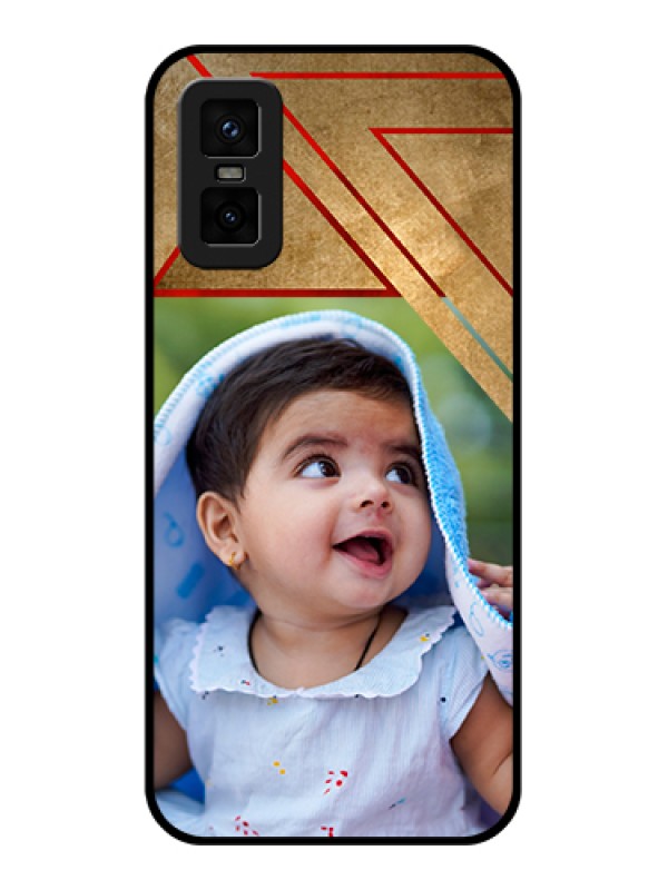 Custom infinix-gt-30-pro-5g Custom Metal Phone Case - Gradient Abstract Texture Design