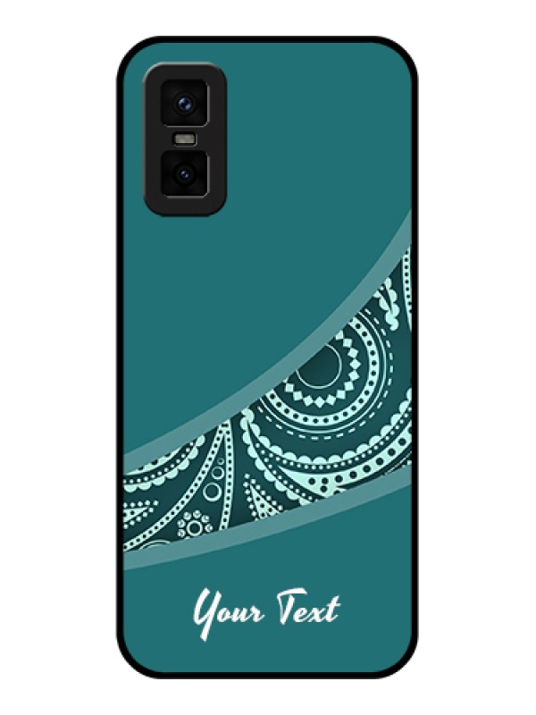 Custom infinix-gt-30-pro-5g Custom Metal Phone Case - Semi Visible Floral Design