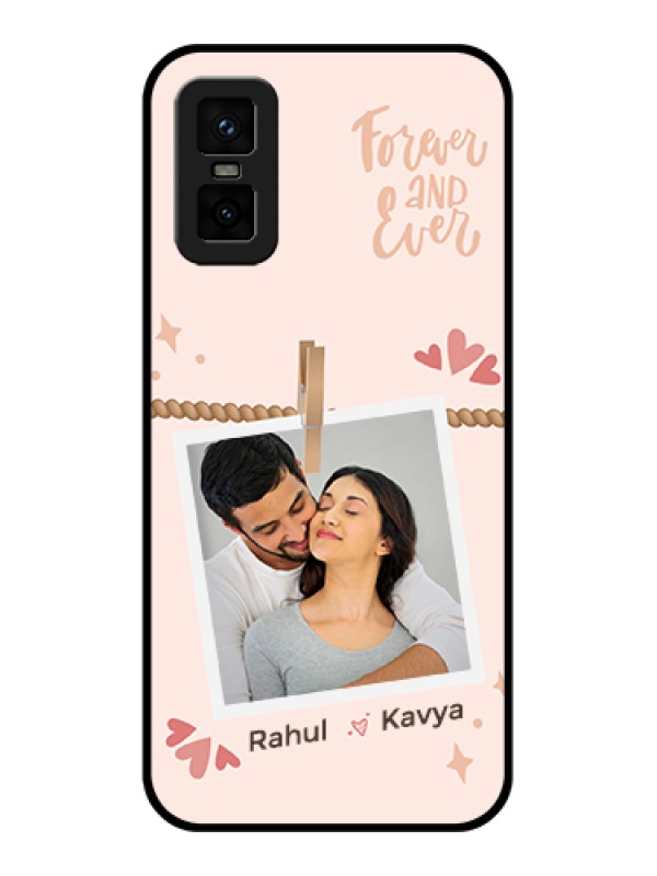 Custom infinix-gt-30-pro-5g Custom Metal Phone Case - Forever And Ever Love Design