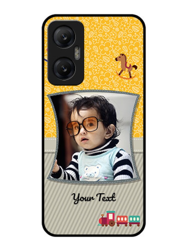 Custom Infinix Hot 20 5G Custom Metal Phone CaseBaby Picture Upload Design