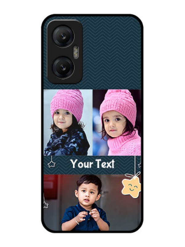 Custom Infinix Hot 20 5G Custom Metal Phone CaseHanging Stars Design
