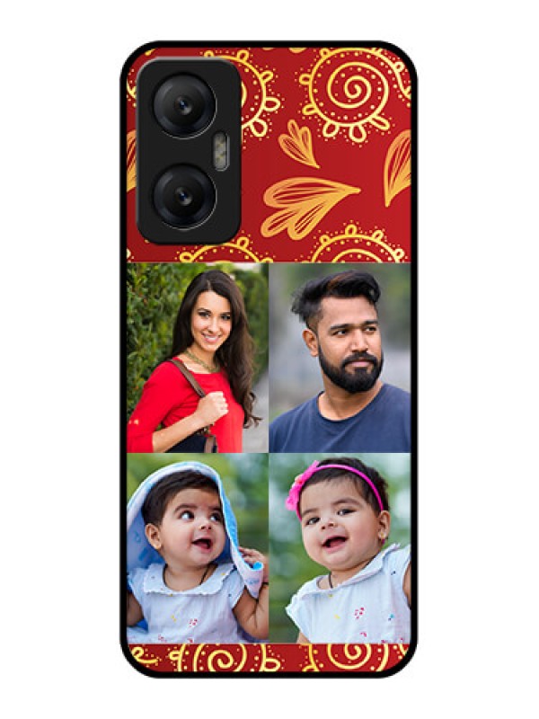 Custom Infinix Hot 20 5G Custom Metal Phone Case4 Image Traditional Design