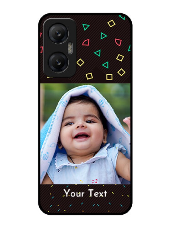 Custom Infinix Hot 20 5G Custom Metal Phone CaseWith Confetti Birthday Design