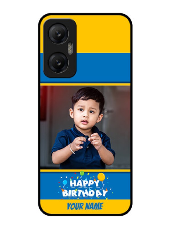 Custom Infinix Hot 20 5G Custom Metal Phone CaseBirthday Wishes Design