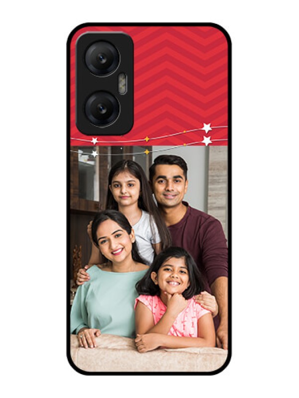 Custom Infinix Hot 20 5G Custom Metal Phone CaseHappy Family Design