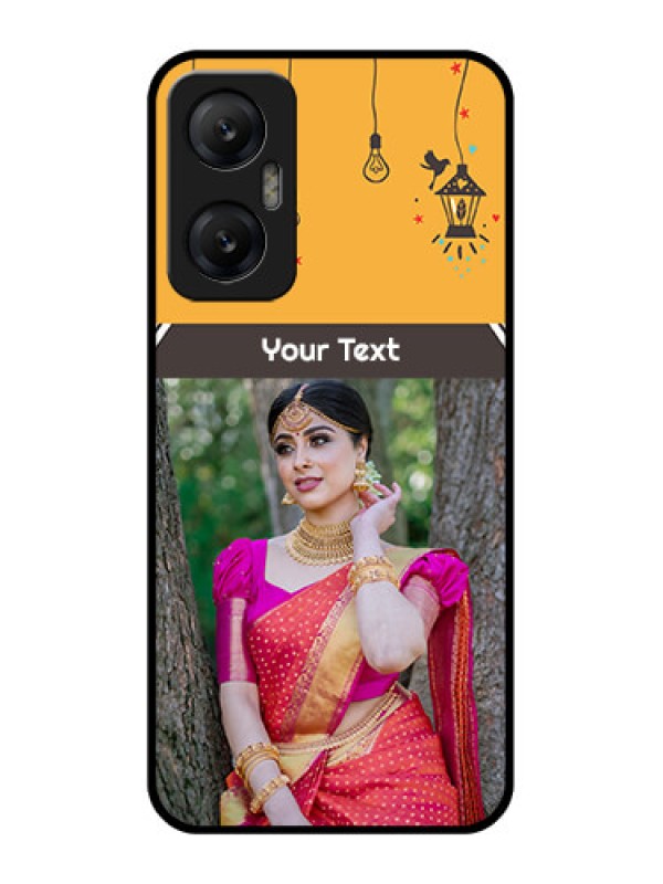 Custom Infinix Hot 20 5G Custom Metal Phone CaseWith Family Picture And Icons