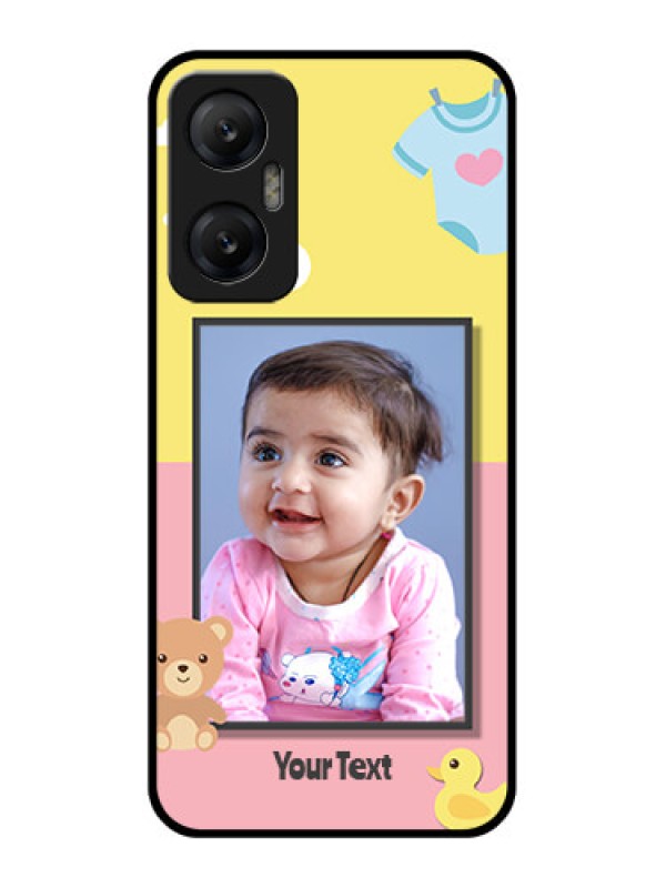 Custom Infinix Hot 20 5G Custom Metal Phone CaseKids 2 Color Design