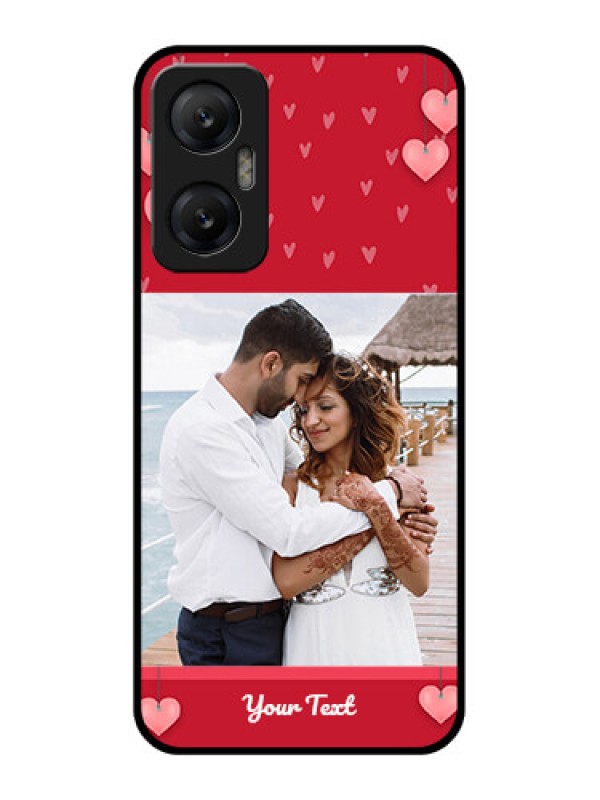 Custom Infinix Hot 20 5G Custom Metal Phone CaseValentines Day Design