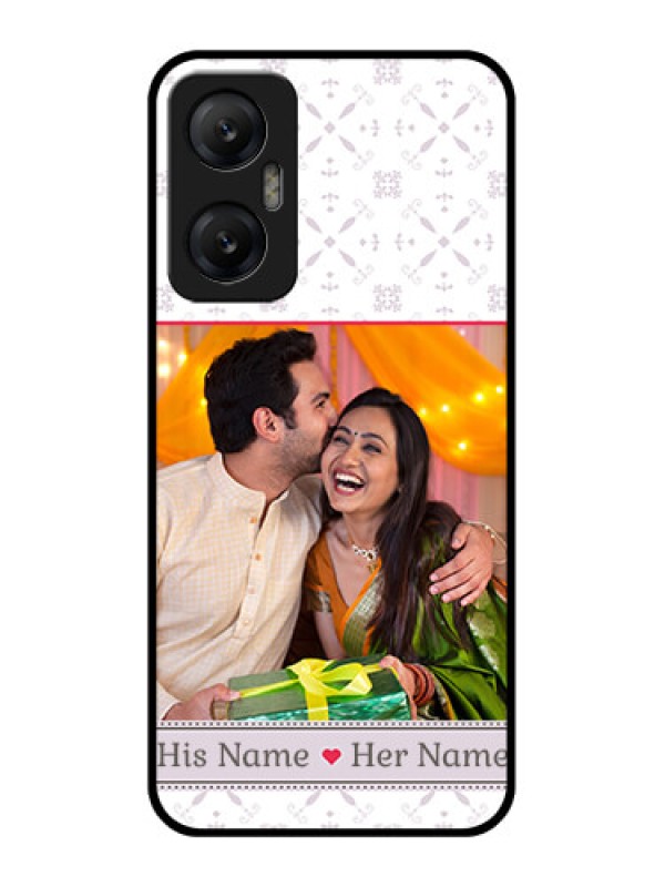 Custom Infinix Hot 20 5G Custom Metal Phone CaseWith Photo And Ethnic Design