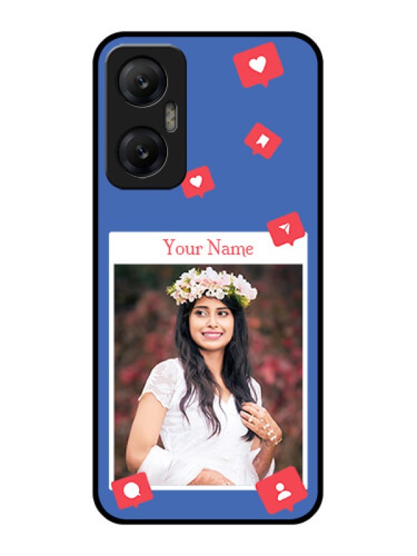Custom Infinix Hot 20 5G Custom Metal Phone CaseLike Share And Comment Design