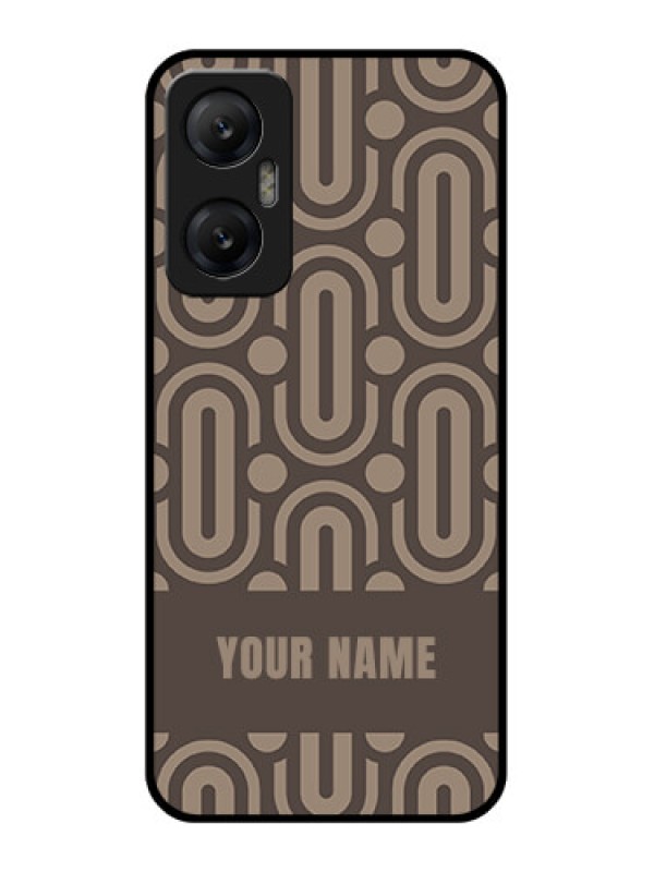 Custom Infinix Hot 20 5G Custom Metal Phone CaseCaptivating Zero Pattern Design