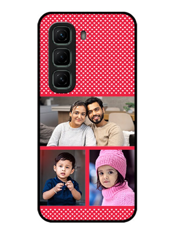 Custom Infinix Hot 50 5G Custom Metal Phone CaseBulk Photo Upload Design