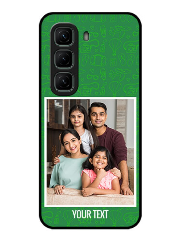 Custom Infinix Hot 50 5G Custom Metal Phone CasePicture Upload Design