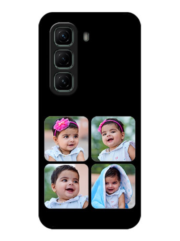 Custom Infinix Hot 50 5G Custom Metal Phone CaseMultiple Pictures Design