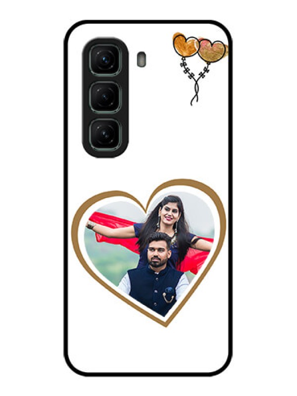 Custom Infinix Hot 50 5G Custom Metal Phone CaseYou and Me Design
