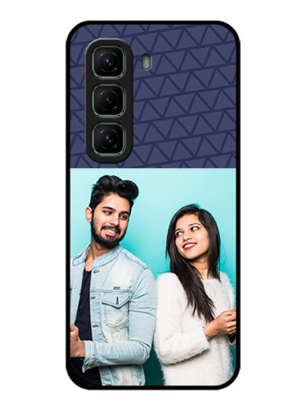Custom Infinix Hot 50 5G Custom Metal Phone CaseWith Best Friends Design