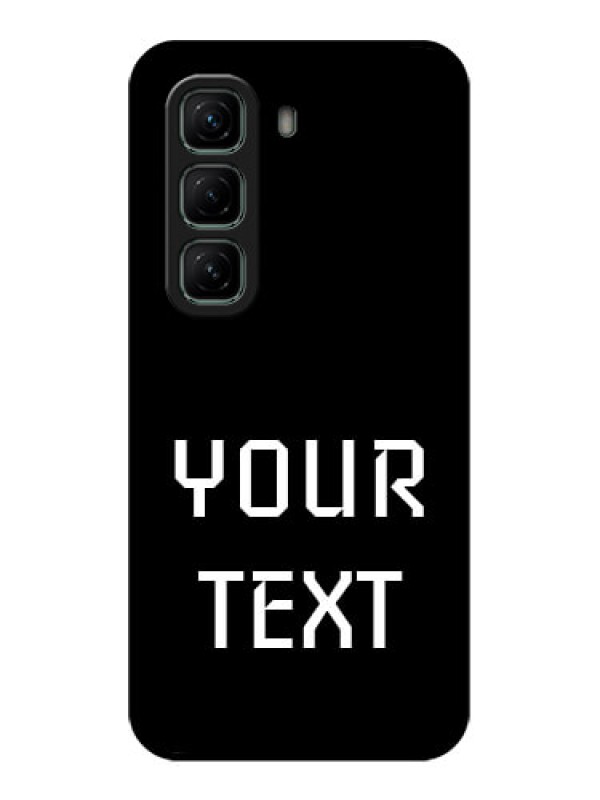 Custom Infinix Hot 50 5G Custom Metal Phone CaseYour Name Design