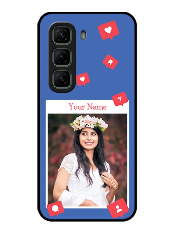 Custom Infinix Hot 50 5G Custom Metal Phone CaseLike Share And Comment Design