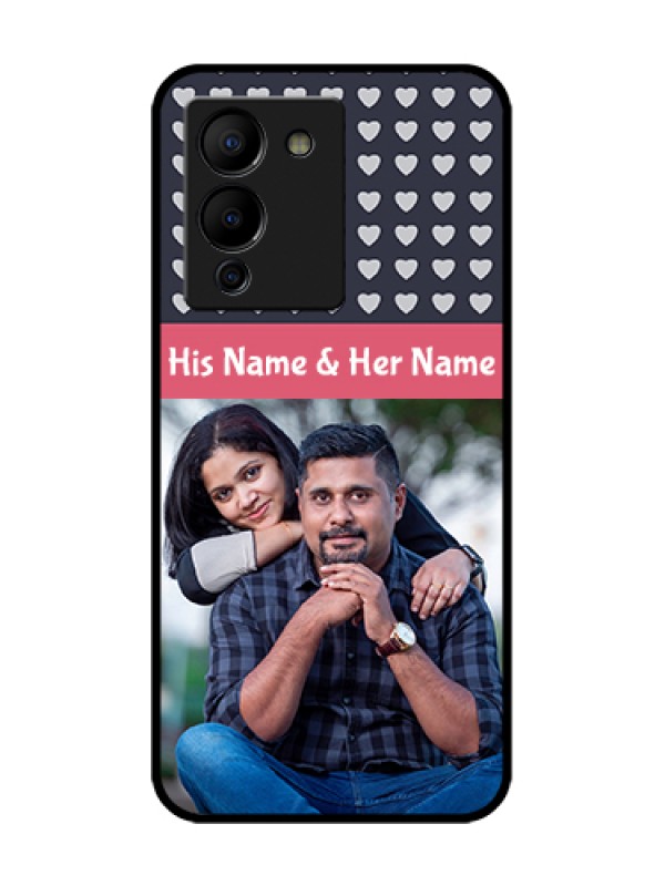 Custom Infinix Note 12 Turbo Custom Metal Phone Case - Love Symbols Design