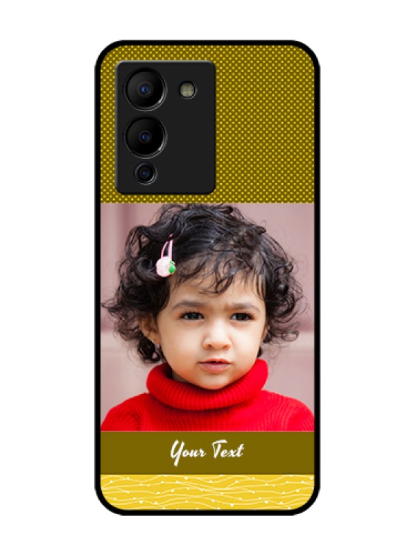 Custom Infinix Note 12 Turbo Custom Metal Phone Case - Simple Green Color Design